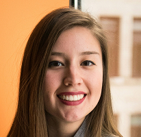 Directrice financière d'une société de trading, Victoria Lawson, portrait